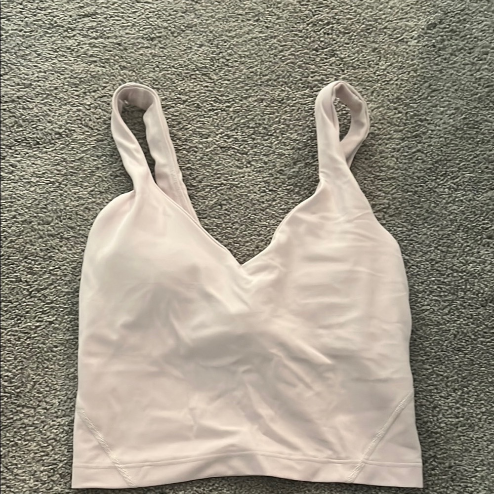 Women's White V-Neck Top